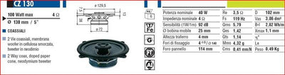 Ciare CZ131 - Altoparlante coassiale Car Audio