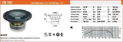 Ciare CW202 - Woofer Car Audio