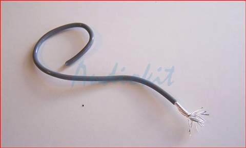 18AWG Silver Tef Grey wire