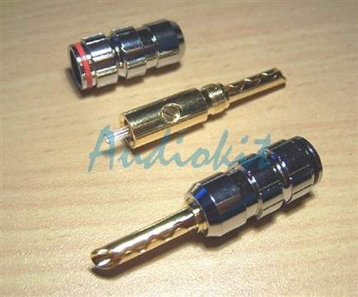 BPX450 Red/Black (COPPIA) banana plug
