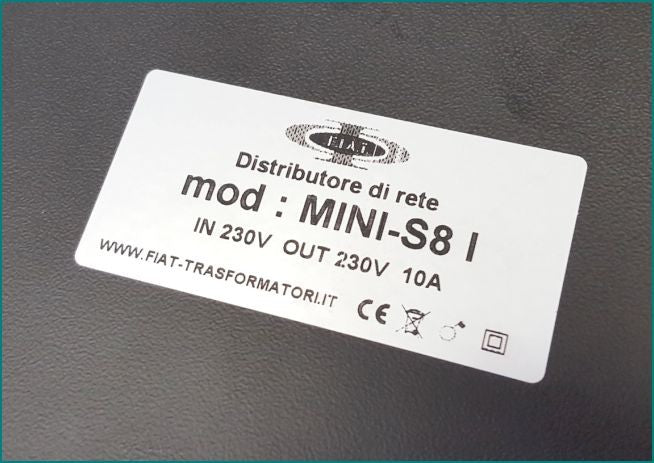 Fi Audio Mini S8 I (8 prese, interruttore, filtro RF/EMI)