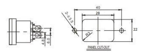 IEC Socket FILTER 6A