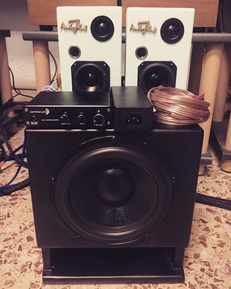 Basic HiFi pack - 2.1 bluetooth amp + satelliti e sub