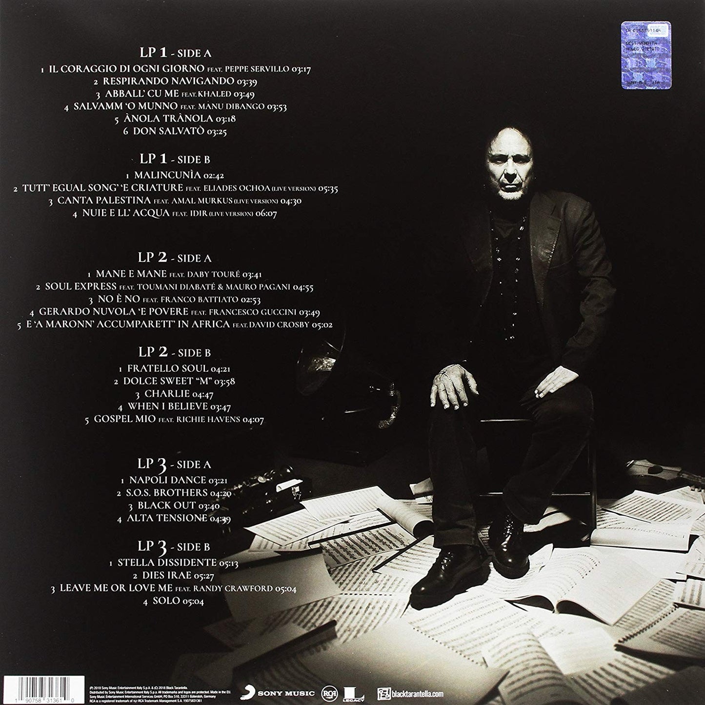 Enzo AVITABILE - PELLE DIFFERENTE (3 LP)