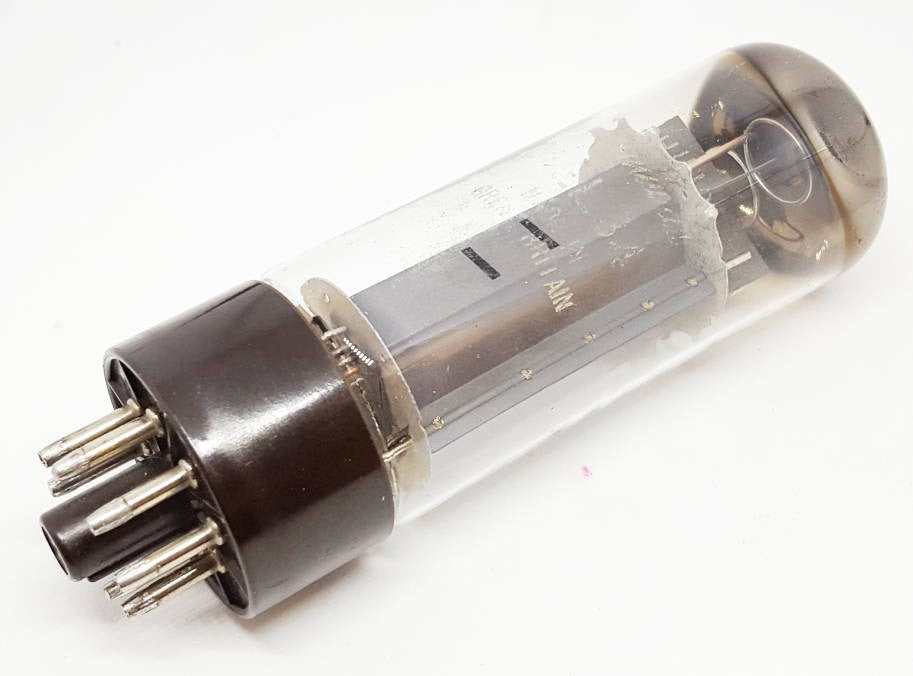 EL34 Philips Miniwatt G. Britain Xf2 NOS Singola (v33)
