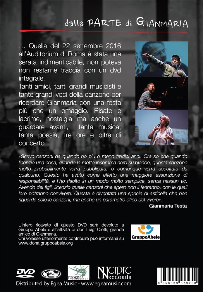 AA. VV. - DALLA PARTE DI GIANMARIA (DVD)