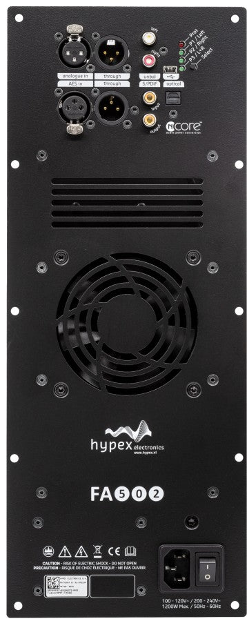 FA252 FusionAmp Hypex - 2x250W Ncore