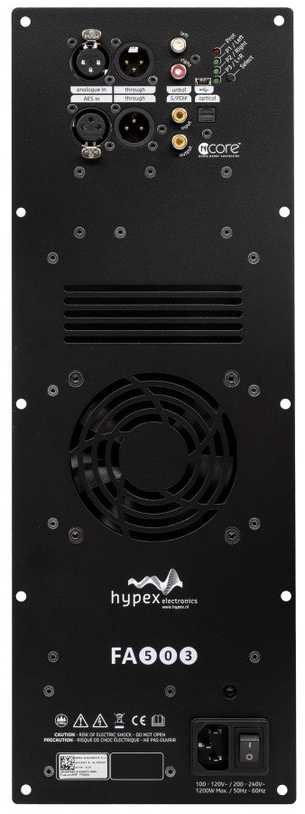 FA123 FusionAmp Hypex - 2x125W+1x100W Ncore