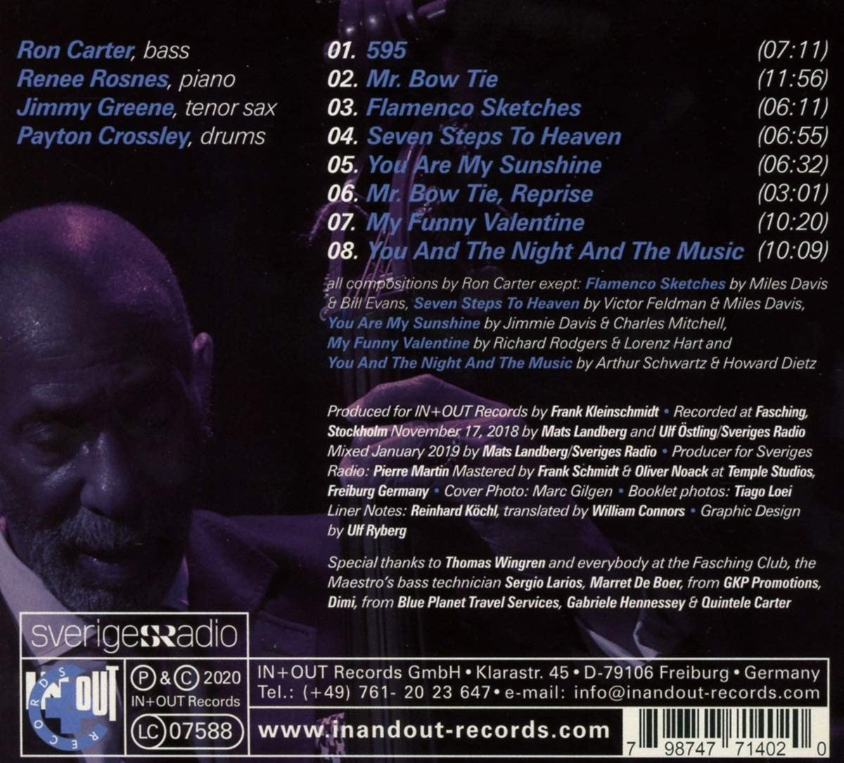 Ron CARTER - FOURSIGHT - STOCKHOLM Vol.2 (CD)