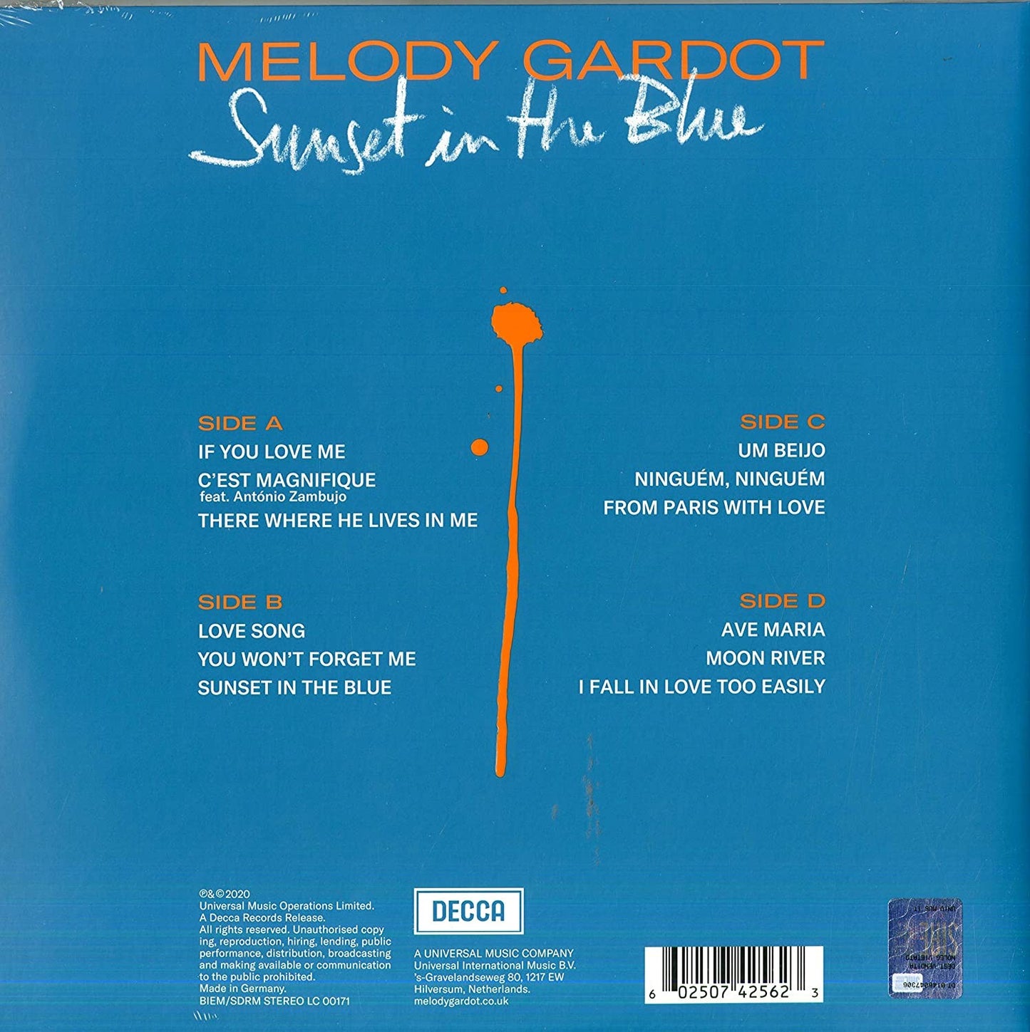 Melody GARDOT - SUNSET IN THE BLUE (2 LP)