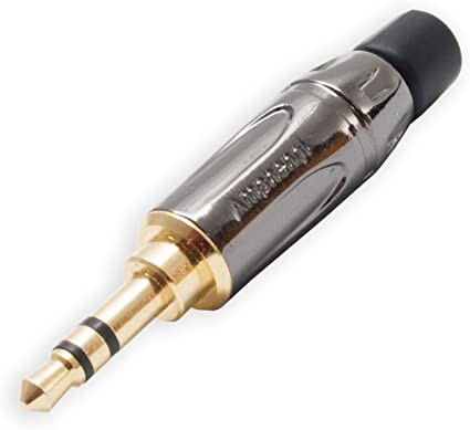 Anphenol Jack maschio 3,5 mm Stereo Gold