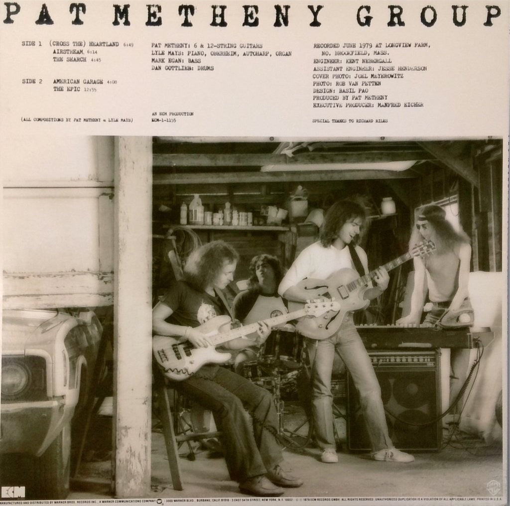 Pat METHENY GROUP - AMERICAN GARAGE (LP)
