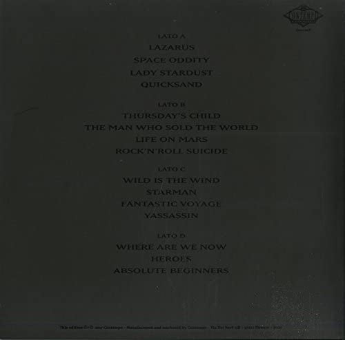 Andrea CHIMENTI - CANTA DAVID BOWIE (2 LP)