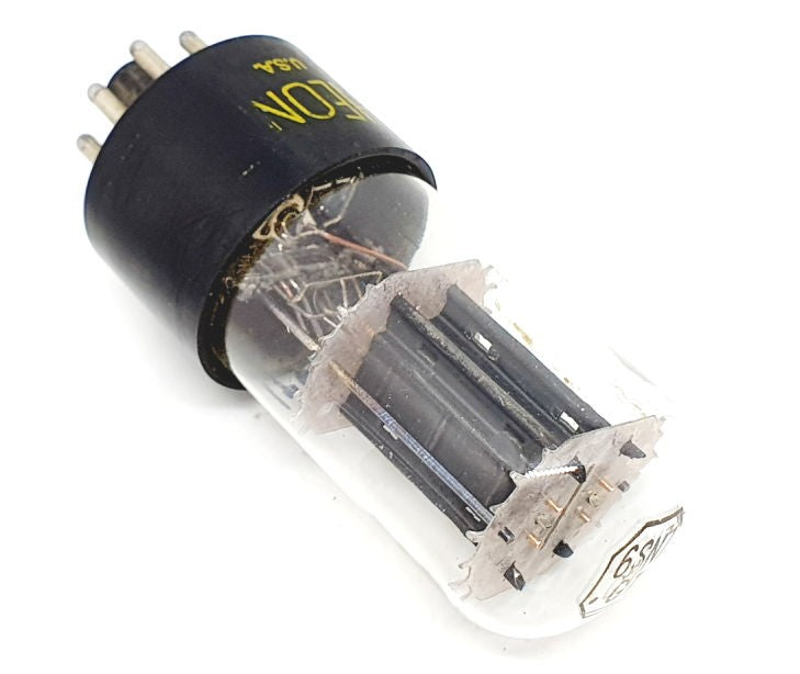 6SN7 GT RAYTHEON USA NOS Singola (v 172)