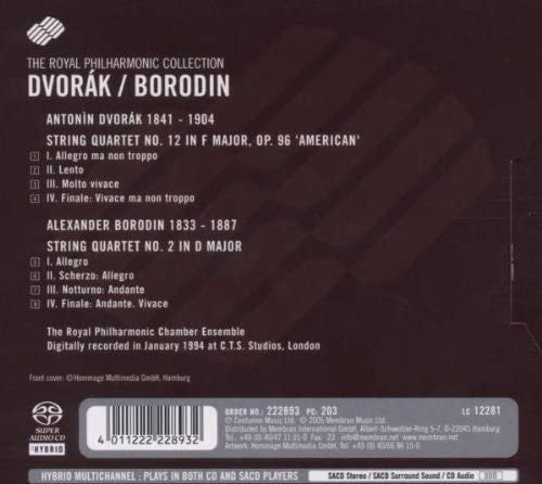 ROYAL PHILHARMONIC ORCHESTRA - DVORAK / BORODIN (SACD Hybrid))