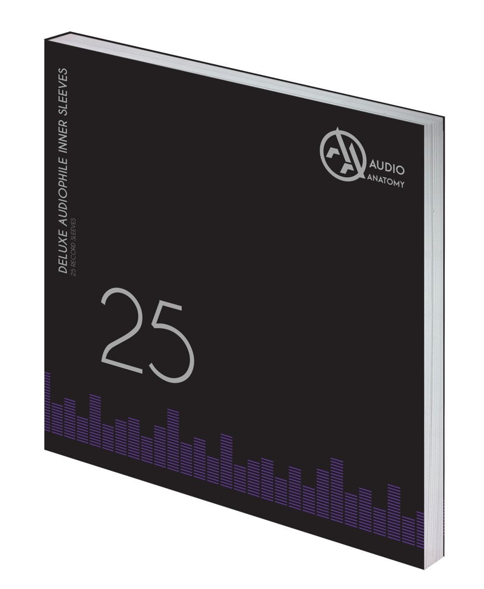 AUDIO ANATOMY - 25 X 12" Buste Interne per LP - BIANCHE