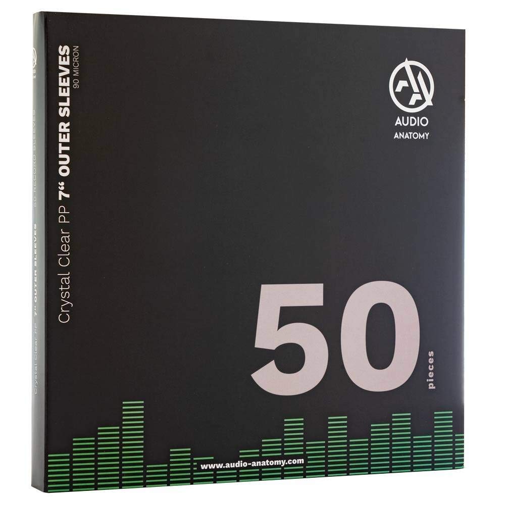 AUDIO ANATOMY - 50 x 7" BUSTE ESTERNE IN POLIPROPILENE
