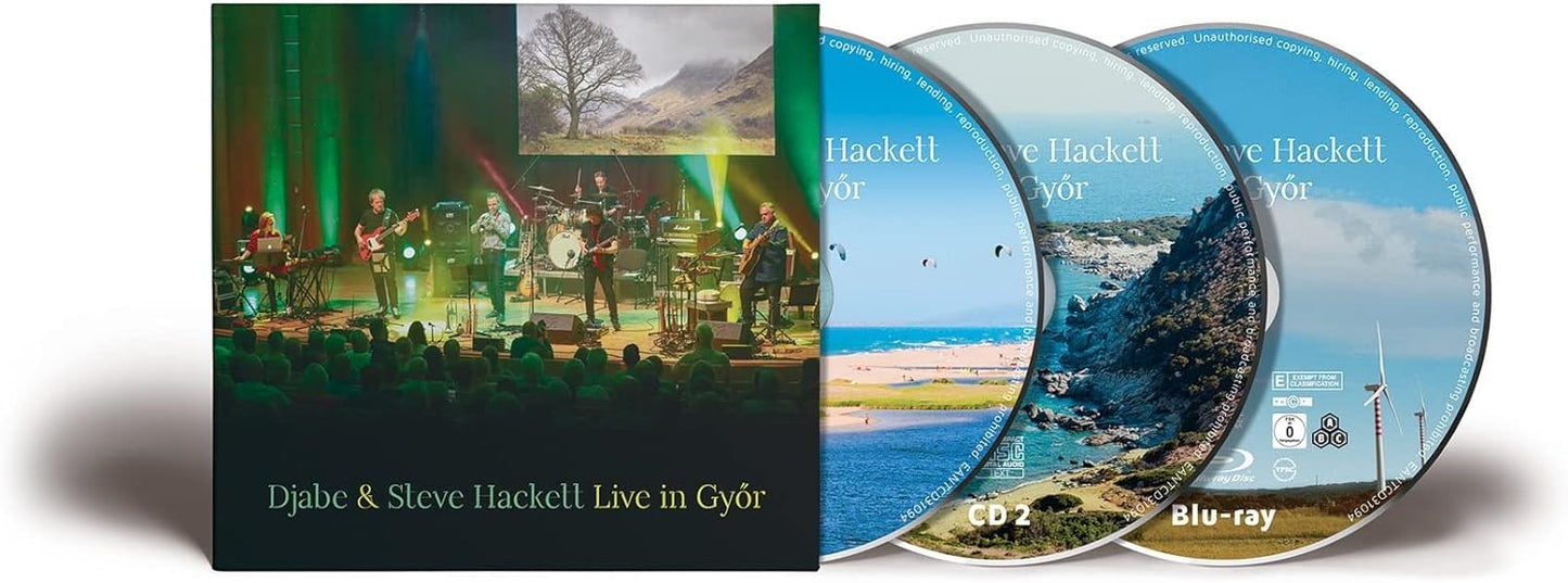 DJABE & Steve HACKETT - LIVE IN GYOR (2 CD + BLU-RAY)
