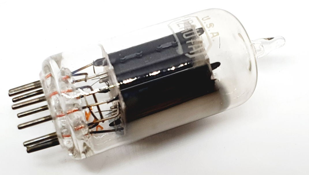 12AU7A - ECC82 RCA USA Clear D Getter NOS-NIB - 3% SPECIAL SELECT - Singola (v325)