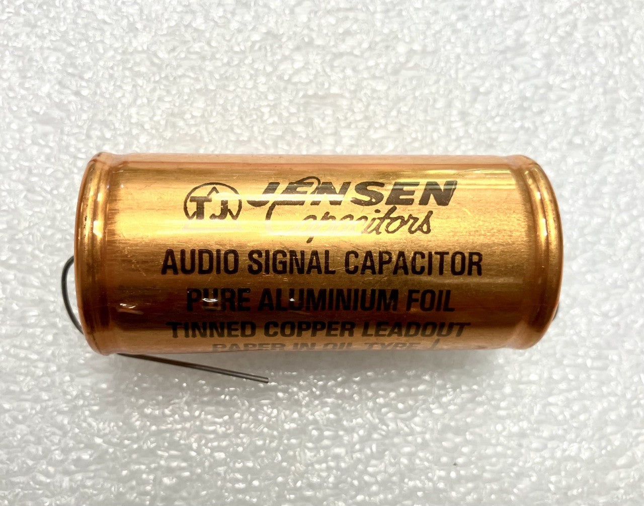 Jensen 2.2uf 630v - Condensatore Carta e Olio in Alluminio
