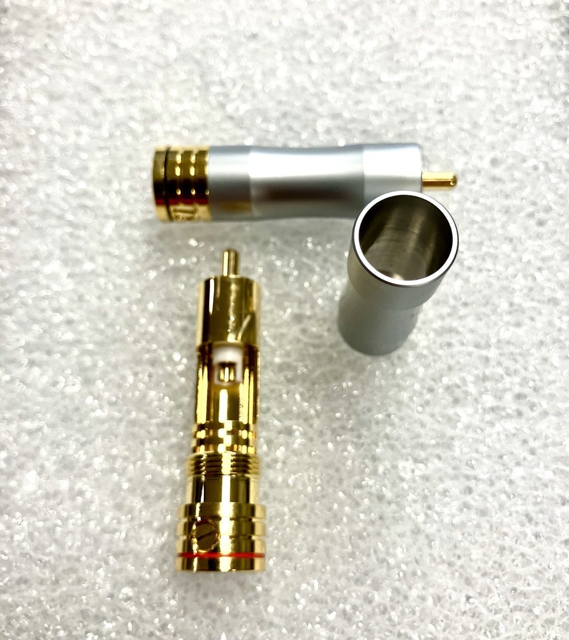 RCM 108 Tef Red/Black (COPPIA) - Connettori RCA