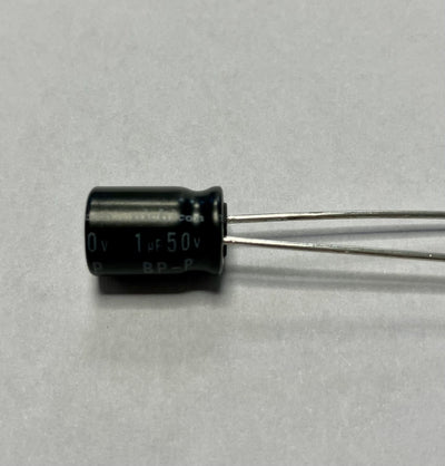 Nichicon BP 1uf - 50 Vdc - condensatore elettrolitico non polarizzato