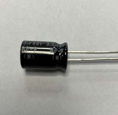 Nichicon BP 3.3uf - 50 Vdc - condensatore elettrolitico non polarizzato