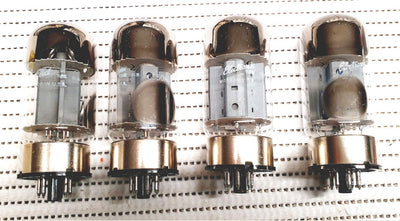 6550A GE USA NOS 1992 Quartetto Usato (V7-V8-V9-V11)