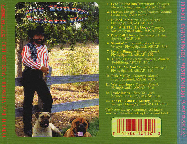 Dave Younger - Western Hero (CD)