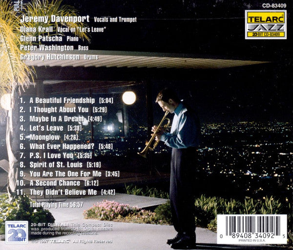 Jeremy DAVENPORT - MAYBE IN A DREAM (CD)