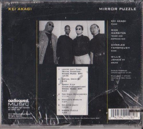 Kei AKAGI - MIRROR PUZZLE (CD)