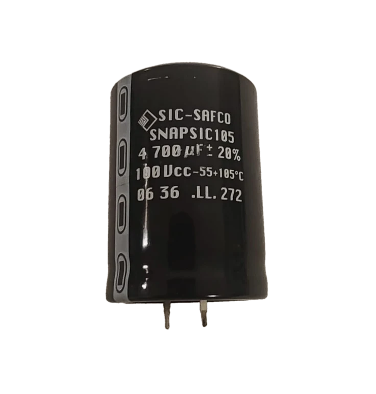 4700uf 100v Sic Safco - Condensatore elettrolitico snap-in
