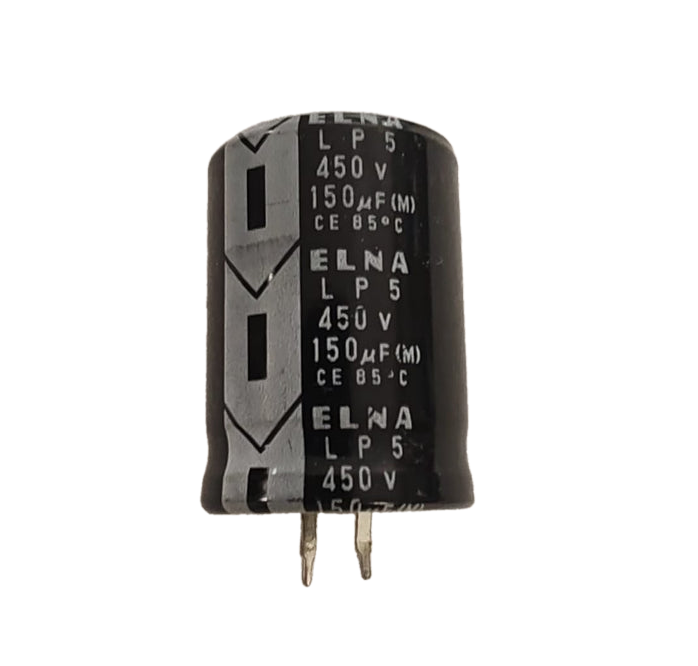 150uf 450v Elna LP5 - Condensatore elettrolitico snap-in