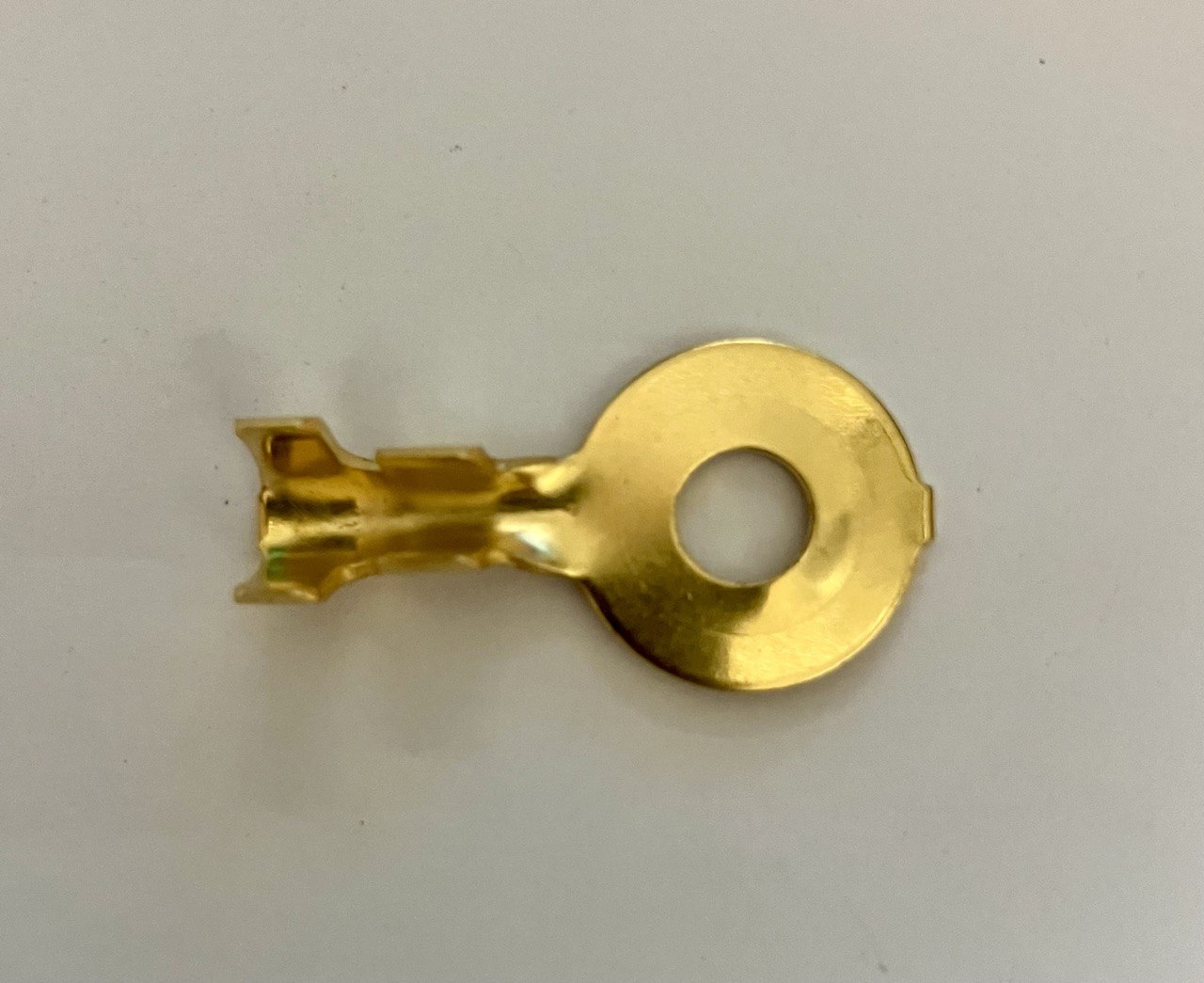 Occhiello di massa foro 5mm - placcato oro 24k (Copia)
