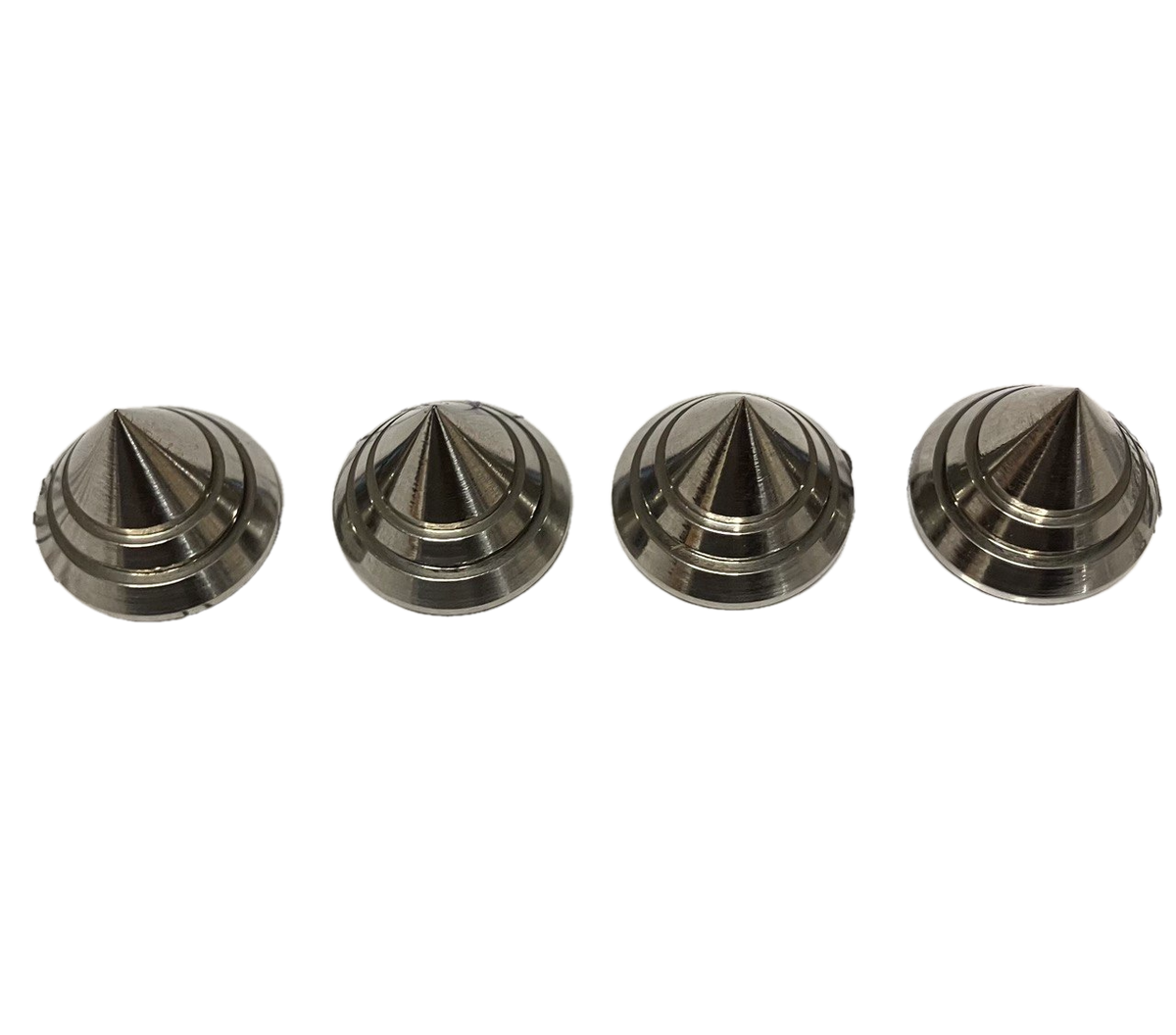 Punte in ottone cromato 20x17 - Set 4 pezzi (Copia)