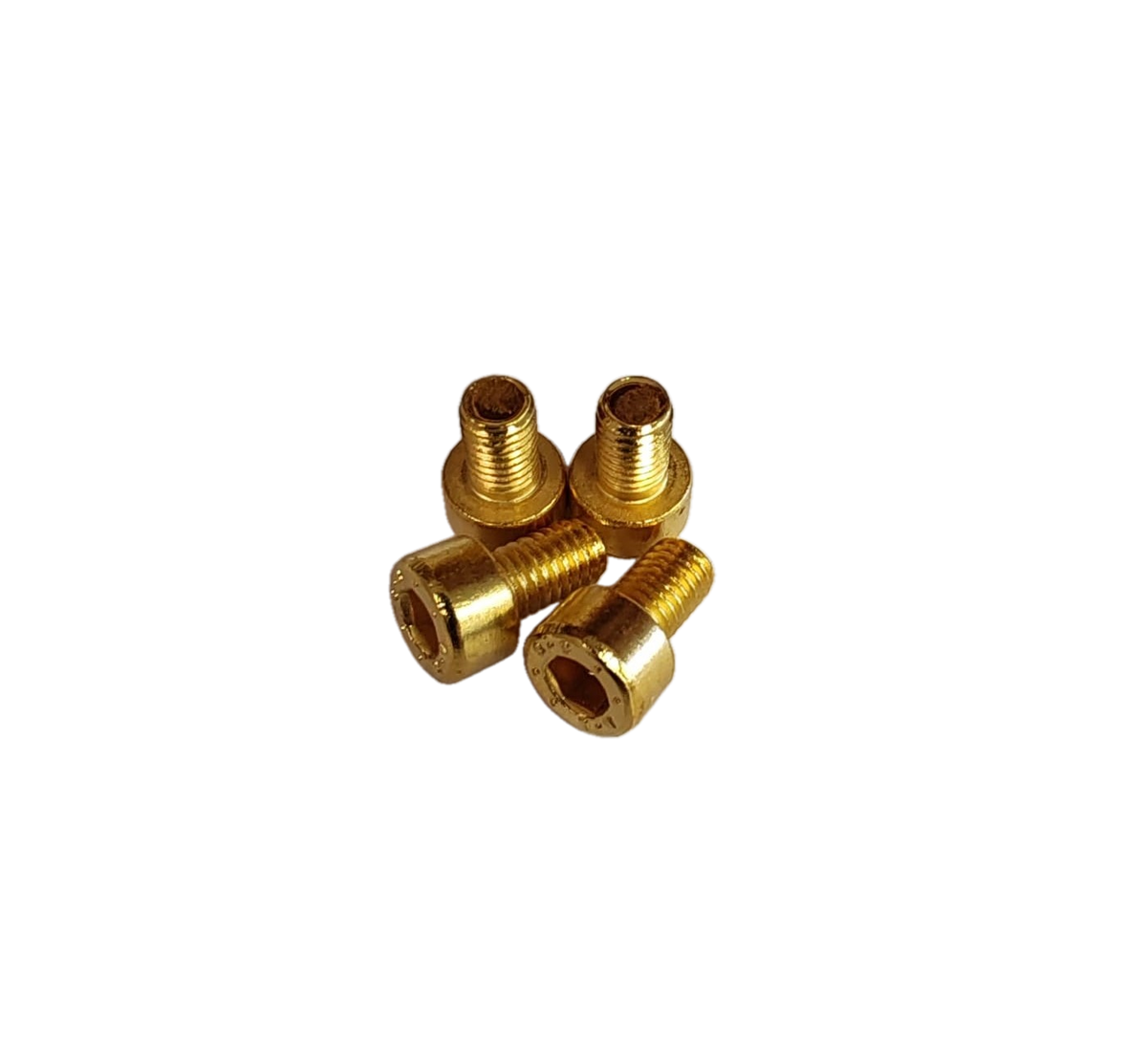 Vite testa cilindrica brugola gold 5x13 - placcata oro 24k