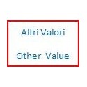 Per Altri Valori - for Other Value