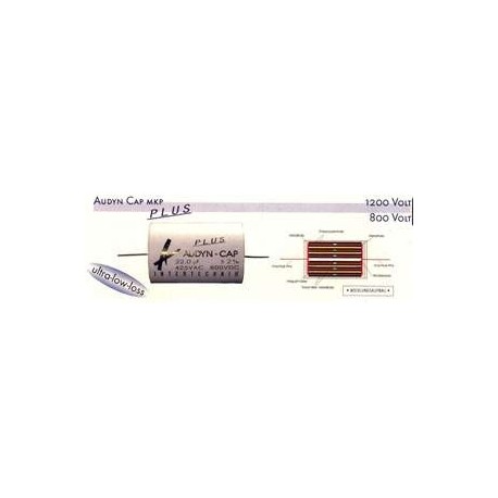 0,33uF - 1200 Vdc Audyn Cap PLUS