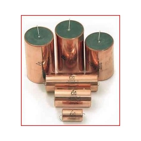 1uF - 600V Audio Note COPPER Foil Mylar & Oil