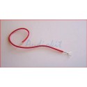 22AWG Silver Tef Red wire