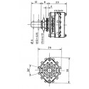 2 Pole 6 steps Metal Shorting