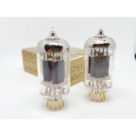 5751  EH Gold pin Gold  Coppia NOS-NIB (v9 - v11)