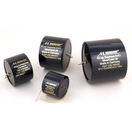 0,1uf - 1000vdc MCap Supreme EVO Silver Gold
