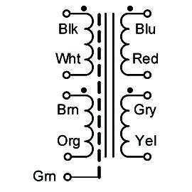 Hammond 850A  - Matching Transf 12/48 ohm - 150/600 ohm