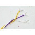 3x22AWG Silver Tef W-Y-V Twisted