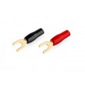 AK04 Forcella gola mm 4,5 Rossa/Nera
