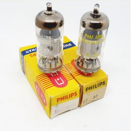 EF40 Philips Miniwatt NOS-NIB Pair (v1 - v2)