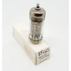 EF40 Philips Miniwatt D Getter NOS-NIB Singola (v11)