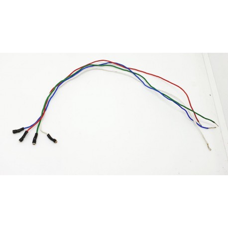 Set cavetti 4 Colori con 4 clips per Bracci Teksonor