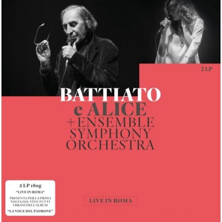 Franco BATTIATO e ALICE + ENSEMBLE SYMPHONY ORCHESTRA - LIVE IN ROMA (2 LP)